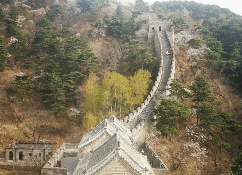Autumn in beijing Great Wall China