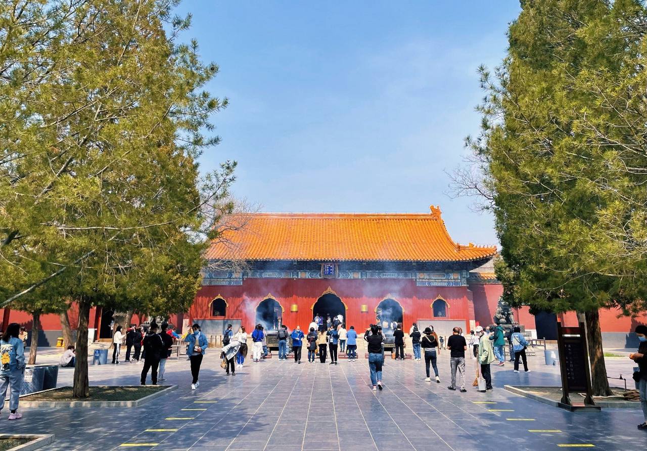 Beijing Lama Yonghe temple
