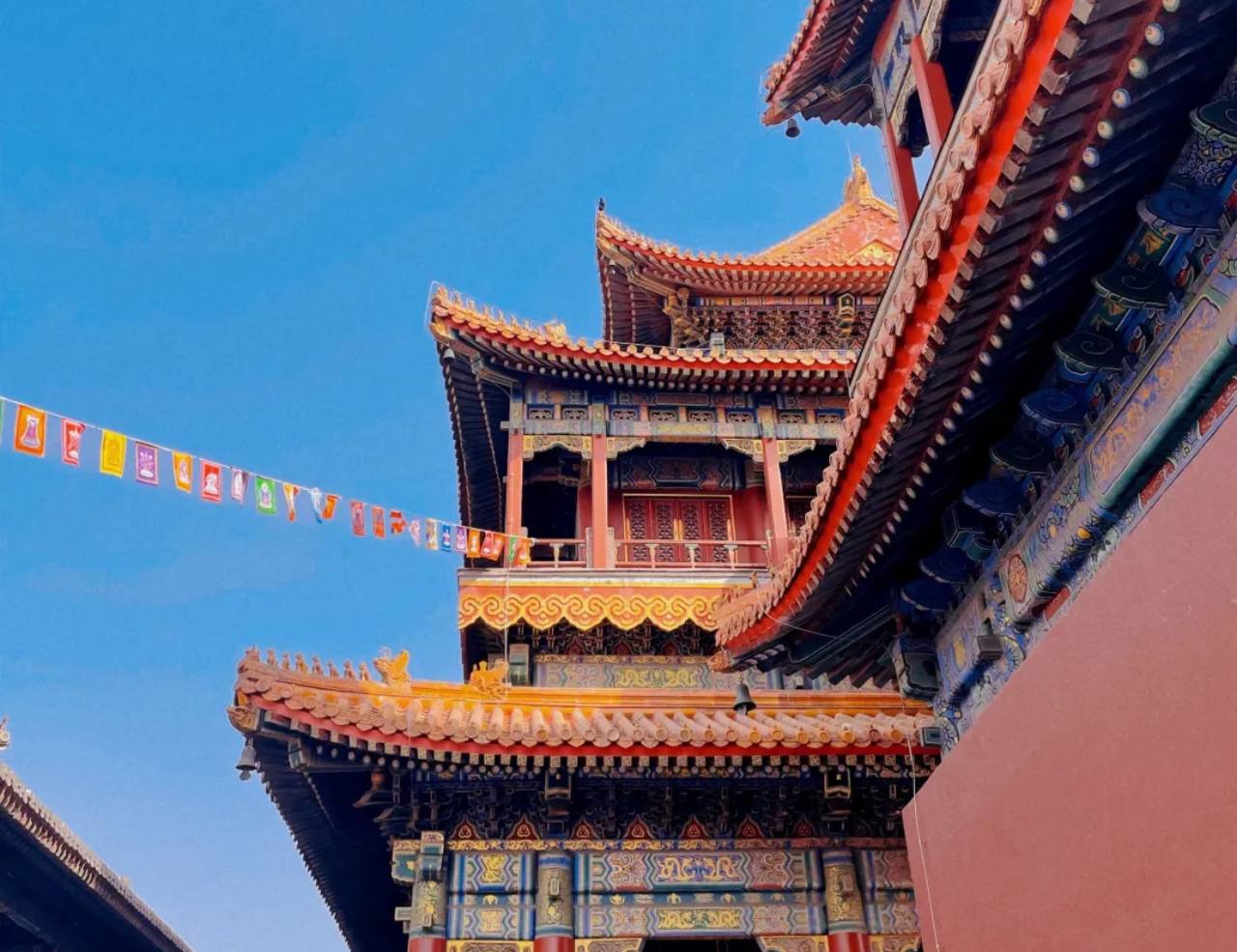 Lama Buddhist temple in Beijing