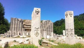 ruins of summer palace in beijing