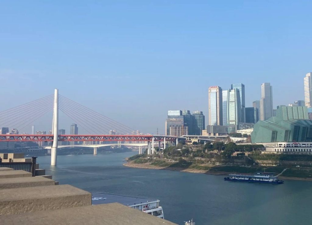 Chaotianmen Dock in Chongqing – where two rivers meet