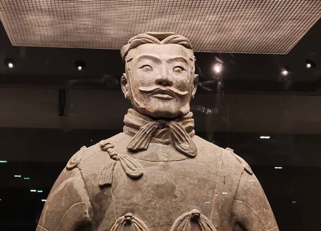 The Terracotta Army in Xi'an visiting museum