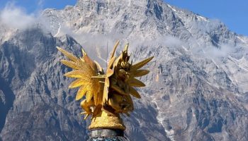 Jade Dragon Snow Mountain in Lijiang China Yunnan