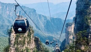Zhangjiajie National Forest park cable car