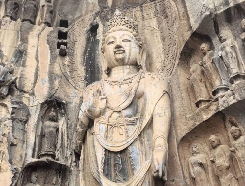 Longmen grottoes in Luoyang
