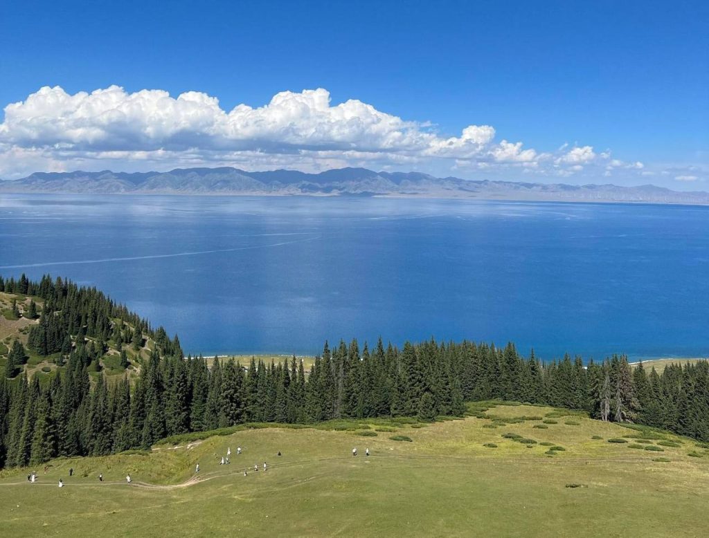 Sayram lake China Xinjiang