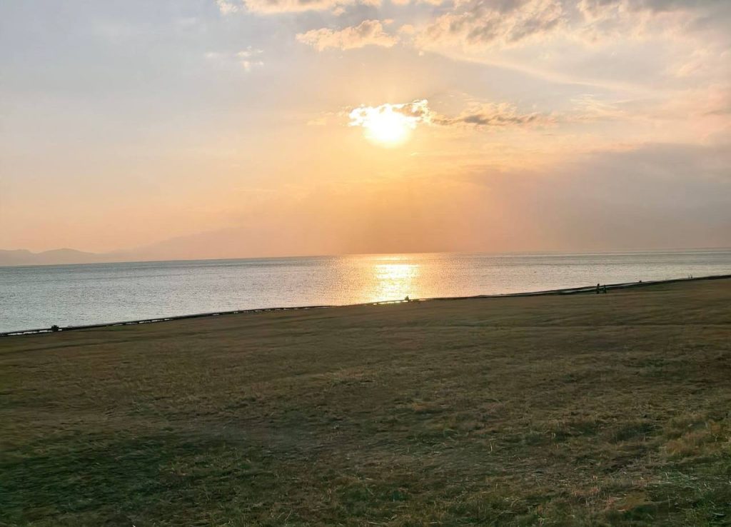 xinjiang sayram lake China
